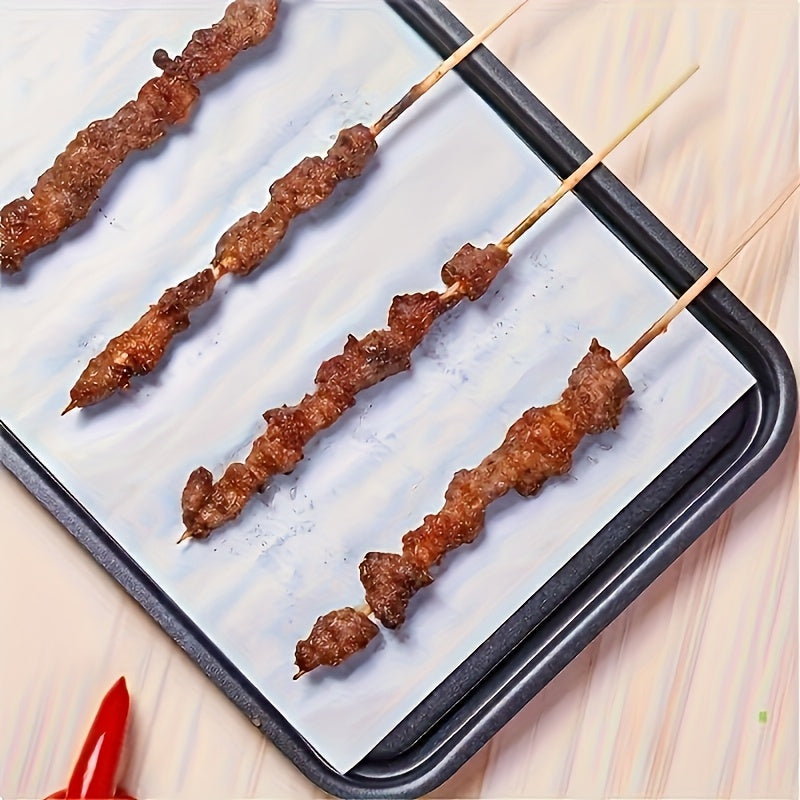 50-Pack Pre-Cut Parchment Paper Baking Sheets - 9x13 Inch Unbleached Non-Stick, Half Sheet Pan Size - For Baking, Cooking, Grilling, Air Fryer, Steaming, Deep Fryer - Perfect For Home Bakers & Kitchen Enthusiasts