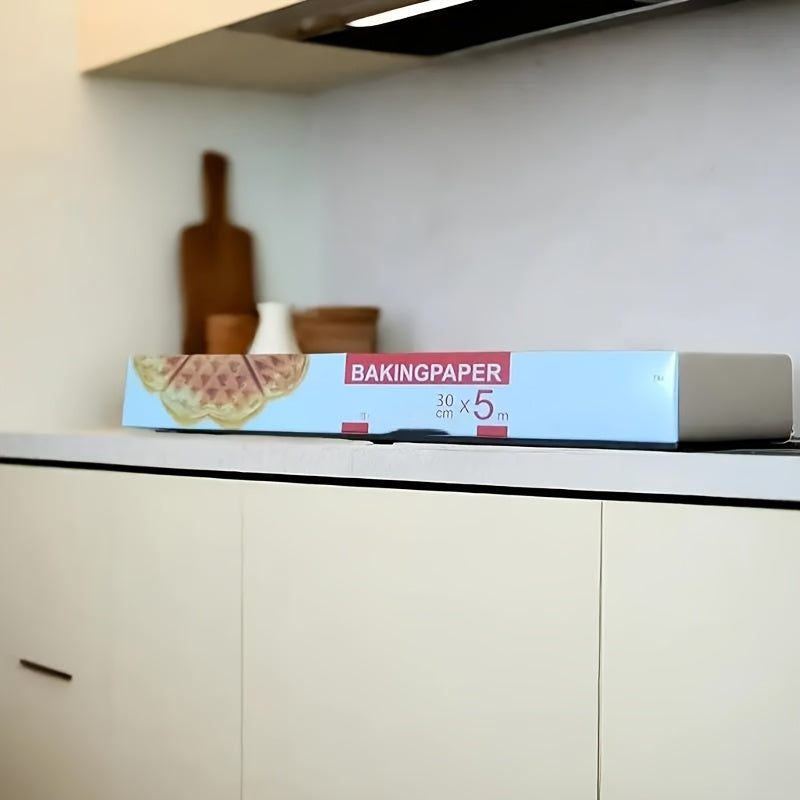 Premium Non-Stick Parchment Paper Roll - Perfect for Baking, Grilling & BBQs - Essential Kitchen Accessory