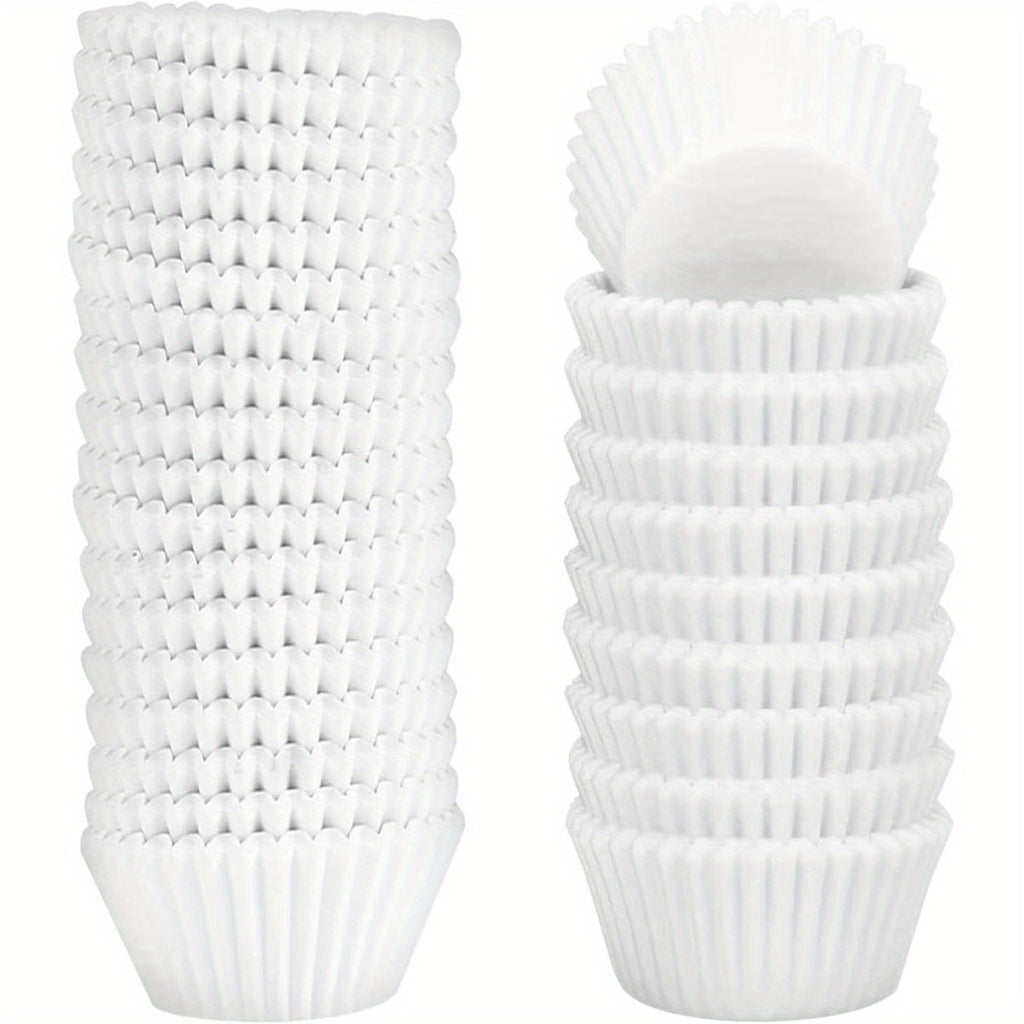 1000pcs Heavy-Duty Greaseproof Cupcake Liners - Non-Stick Baking Cups, Heat-Resistant up to, for Wedding, Birthday, Party, Everyday Baking - Commercial & Home Kitchen Use (1000 Count), Party Supplies, Uniform Shape, Foodsafe Material, Event Planners