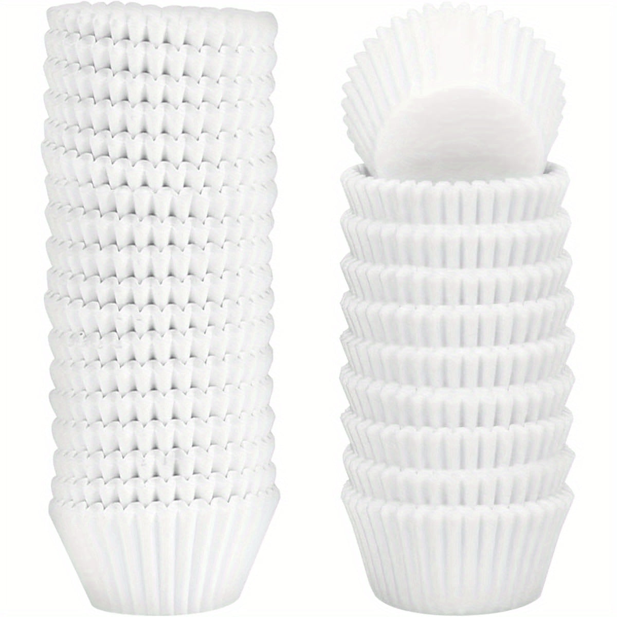 1000pcs Heavy-Duty Greaseproof Cupcake Liners - Non-Stick Baking Cups, Heat-Resistant up to, for Wedding, Birthday, Party, Everyday Baking - Commercial & Home Kitchen Use (1000 Count), Party Supplies, Uniform Shape, Foodsafe Material, Event Planners