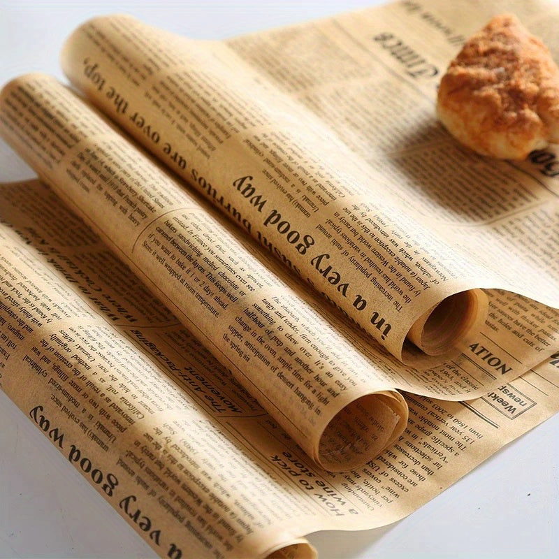 1 Roll Heavy-Duty Non-Stick Baking Paper - Perfect for Baking, Grilling, Air Frying & Steaming Chicken, Fish & Vegetables - Ideal for Festive Occasions & Everyday Kitchen Use, Baking Essentials|Festive Kitchenware|Durable Baking Paper, Baking Supplies