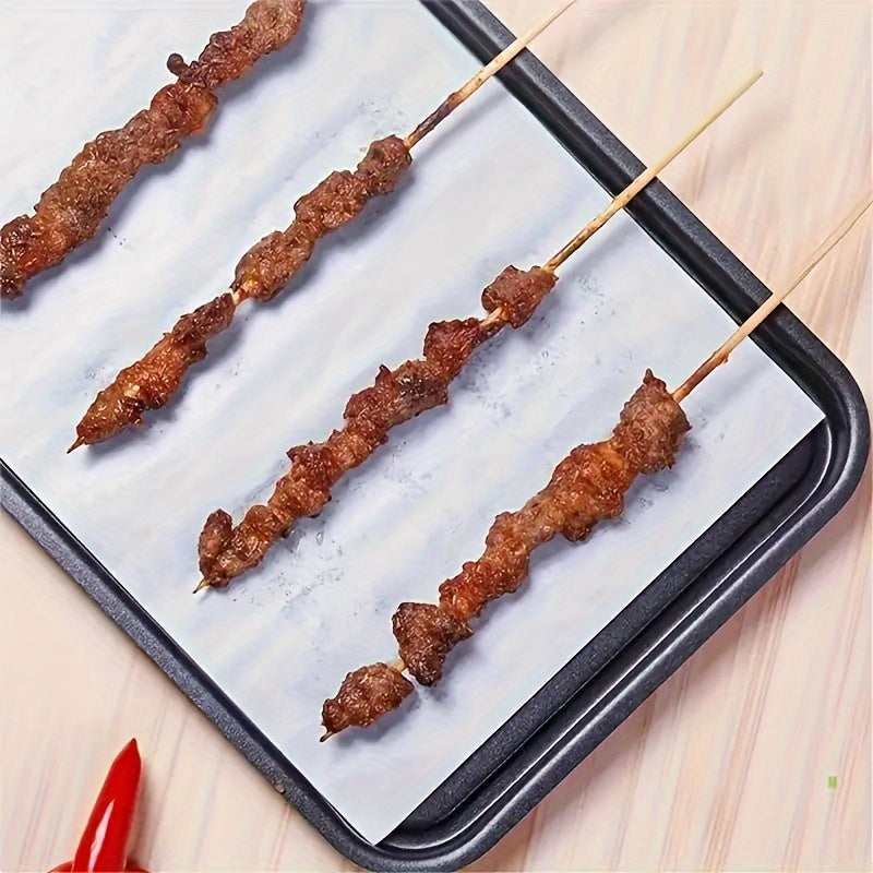 50pcs Pre-Cut Non-Stick Parchment Paper Baking Sheets - 9 x 13 Inch, High-Quality for Baking, Cooking, Grilling, Air Fryer, Steaming, Perfect for Thanksgivin
