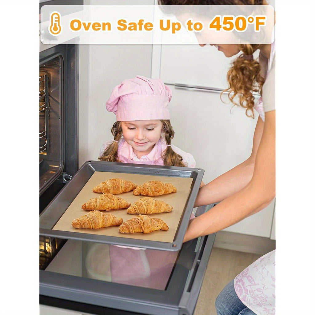 Parchment Paper Roll for Baking, 13in x 278ft, 300 sq. ft, Non- Stick Baking Paper Sheets with Slide Cutter, Heavy Duty Extra Long, for Kitchen Baking Cooking Grilling Steaming, Unbleached, Steaming Paper, Kitchen Essentials, Nonstick Surface, Heavyduty