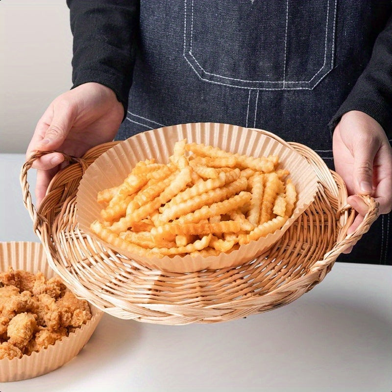 Air Fryer Paper Liners 100pcs Nonstick Disposable Liners Baking Paper for Air Fryer Oilproof Waterproof Food Grade Parchment for Baking Roasting Microwave 100Pcs6.3 inch plants live clearance sale vegetable seeds seeds hosta plants plants gardening flower