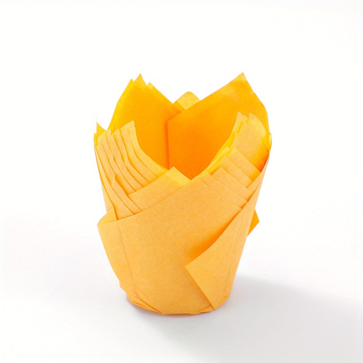 50pcs, Tulip Muffin Cups, Disposable Cupcake Cups, Heat Resistant Greaseproof Paper Cupcake Liners, Muffin Molds, Baking Tools, Kitchen Gadgets, Kitchen Accessories