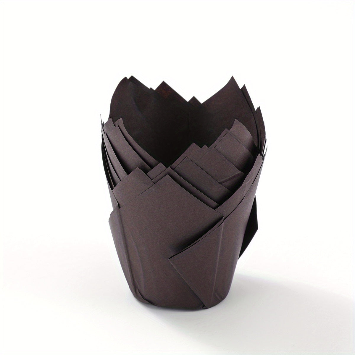 50pcs, Tulip Muffin Cups, Disposable Cupcake Cups, Heat Resistant Greaseproof Paper Cupcake Liners, Muffin Molds, Baking Tools, Kitchen Gadgets, Kitchen Accessories