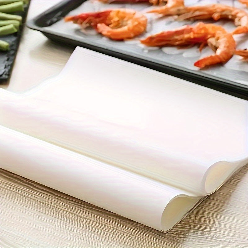 100pcs Pre-Cut Parchment Paper Baking Sheets Unbleached Non-Stick, Half Sheet Pan Size - For Baking, Cooking, Grilling, Air Fryer, Steaming, Deep Fryer - Perfect For Home Bakers & Kitchen Enthusiasts (9*13in)